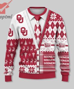 Oklahoma Sooner 2024 Ugly Christmas Sweater