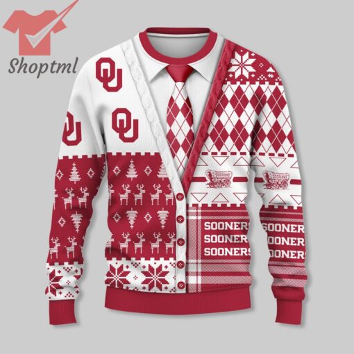 Oklahoma Sooner 2024 Ugly Christmas Sweater