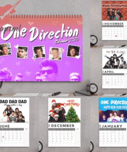 One Direction 2025 Wall Hanging Calendar