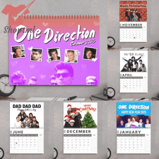 One Direction 2025 Wall Hanging Calendar