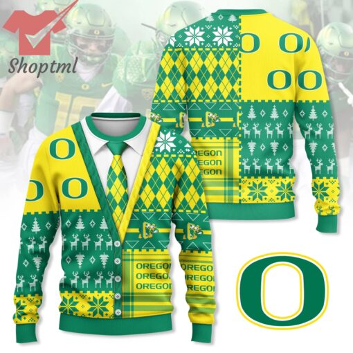 Oregon Ducks football 2024 Ugly Christmas Sweater