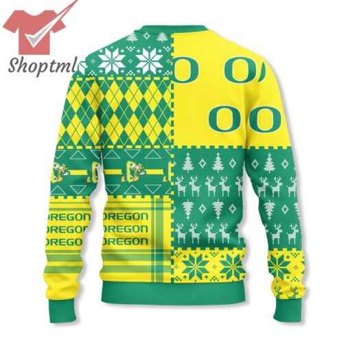 Oregon Ducks football 2024 Ugly Christmas Sweater