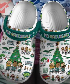 Philadelphia Eagles Fly Eagles Fly Crocs Clogs