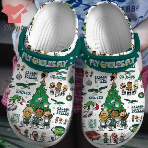 Philadelphia Eagles Fly Eagles Fly Crocs Clogs