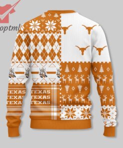 texas longhorns football 2024 ugly christmas sweater 3 7xaAU