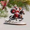 Texas Tech Red Raiders Ball Christmas Ornament