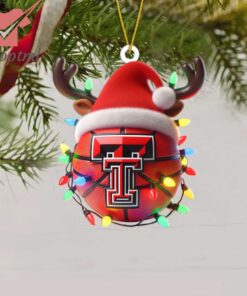 Texas Tech Red Raiders Ball Christmas Ornament