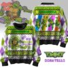 TMNT Leonardo Cowabunga Ugly Christmas Sweater