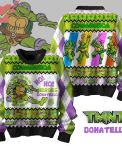 TMNT Donatello Cowabunga Ugly Christmas Sweater