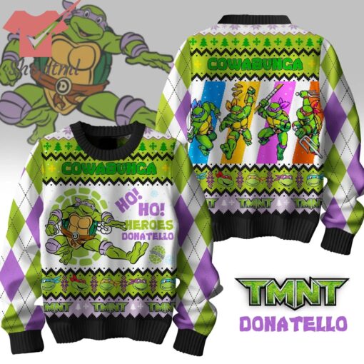 TMNT Donatello Cowabunga Ugly Christmas Sweater