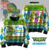 TMNT Michelangelo Cowabunga Ugly Christmas Sweater