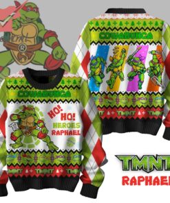 TMNT Raphael Cowabunga Ugly Christmas Sweater