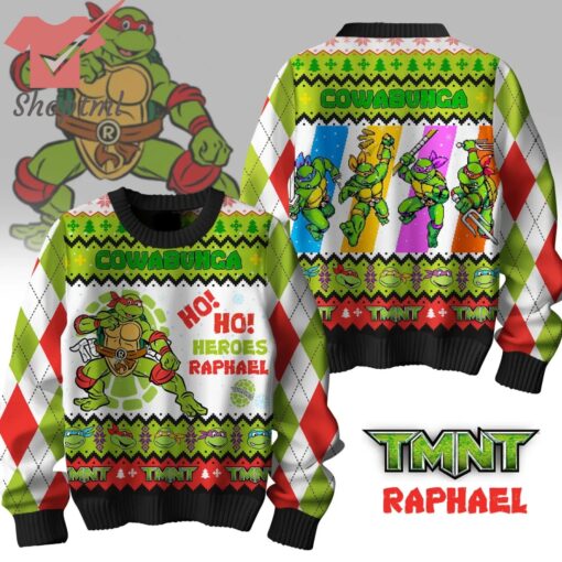 TMNT Raphael Cowabunga Ugly Christmas Sweater