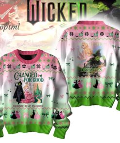 Wicked Witch Changed For Good Christmas 2024 Ugly Sweater