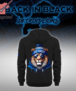 detroit lions back in black nfl 2024 2025 new heavy hoodie 3 B8sB5