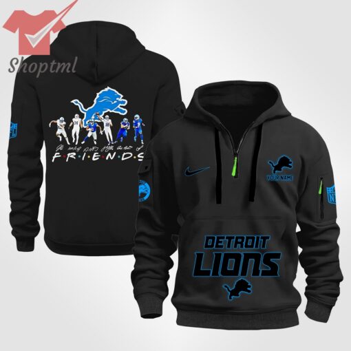 Detroit Lions FRIENDS NFL 2024-2025 Personalized New Heavy Hoodie