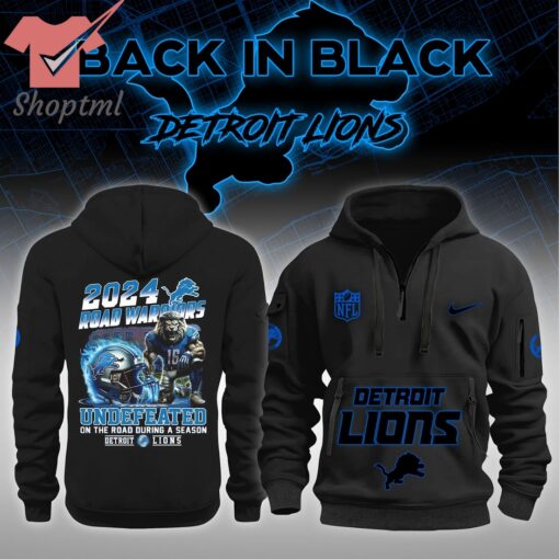 Detroit Lions NFL 2024 Road Warriors New Heavy Hoodie