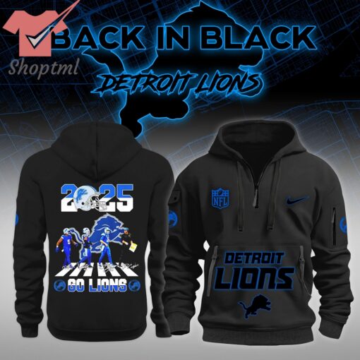 Detroit Lions NFL 2025 Go Lions New Heavy Hoodie